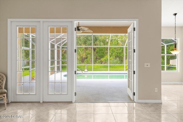 3 Slow Stream Way, Ormond Beach, FL 32174 - entryway featuring tile patterned floors and healthy amount of natural light