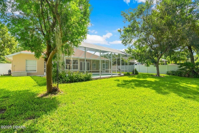 3 Slow Stream Way, Ormond Beach, FL 32174 - fenced yard with glass enclosure