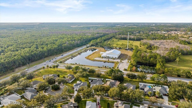 1589 Town Park Dr, Port Orange, FL 32129 - aerial view with a water view