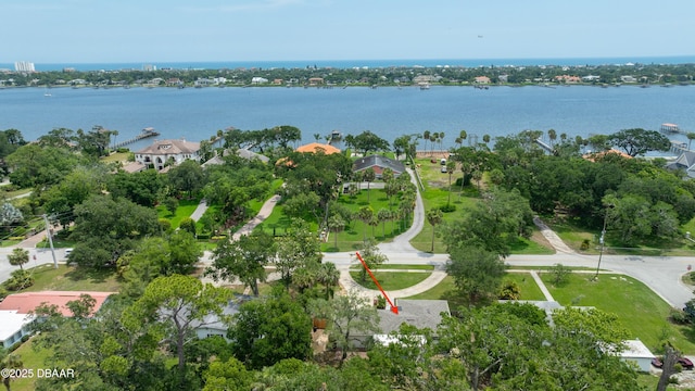 556 N Beach St, Ormond Beach, FL 32174 - aerial view of property and surrounding area with a large body of water