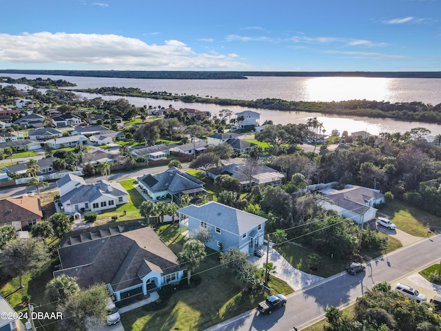 154 Capri Dr, Ormond Beach, FL 32176 - aerial view featuring a water view