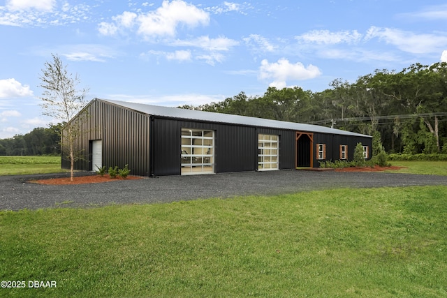 view of stable