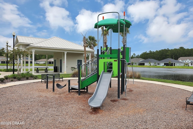 view of communal playground