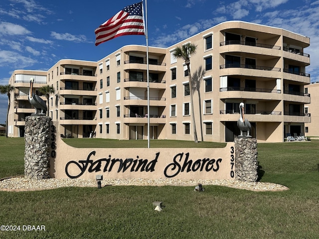 3370 Ocean Shore Blvd Unit 404B, Ormond Beach, FL 32176 - view of apartment building / complex