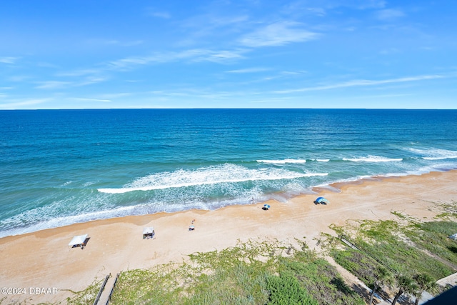 water view featuring a view of the beach