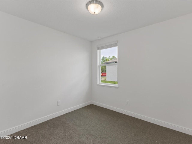 spare room with carpet floors