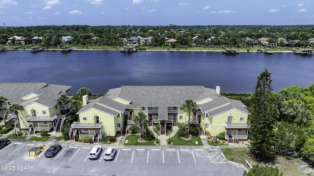 1101 Ocean Marina Dr Unit 201, Flagler Beach, FL 32136 - aerial view of residential area featuring a large body of water
