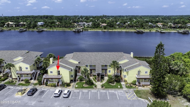 1101 Ocean Marina Dr Unit 201, Flagler Beach, FL 32136 - aerial view of residential area featuring a large body of water