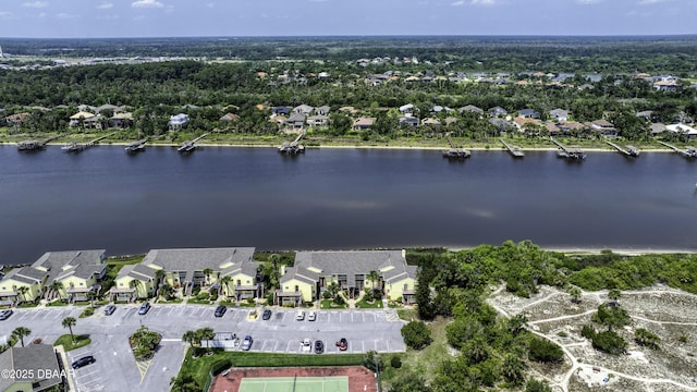 1101 Ocean Marina Dr Unit 201, Flagler Beach, FL 32136 - aerial overview of property's location with nearby suburban area and a large body of water