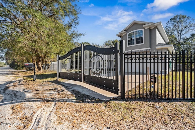 view of gate