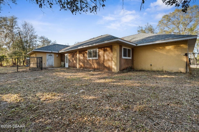 view of rear view of house