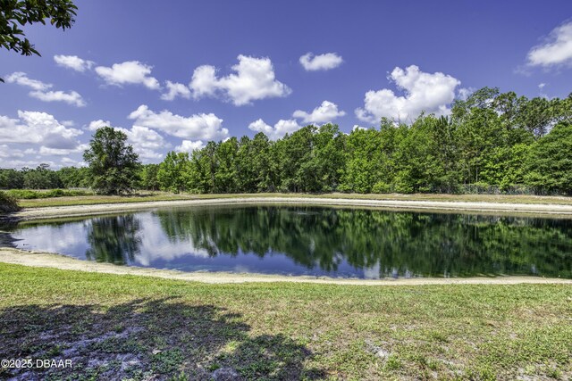 view of water feature