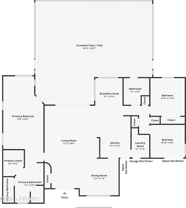 30 Bay Ct, Ormond Beach, FL 32174 - view of floor plan / room layout
