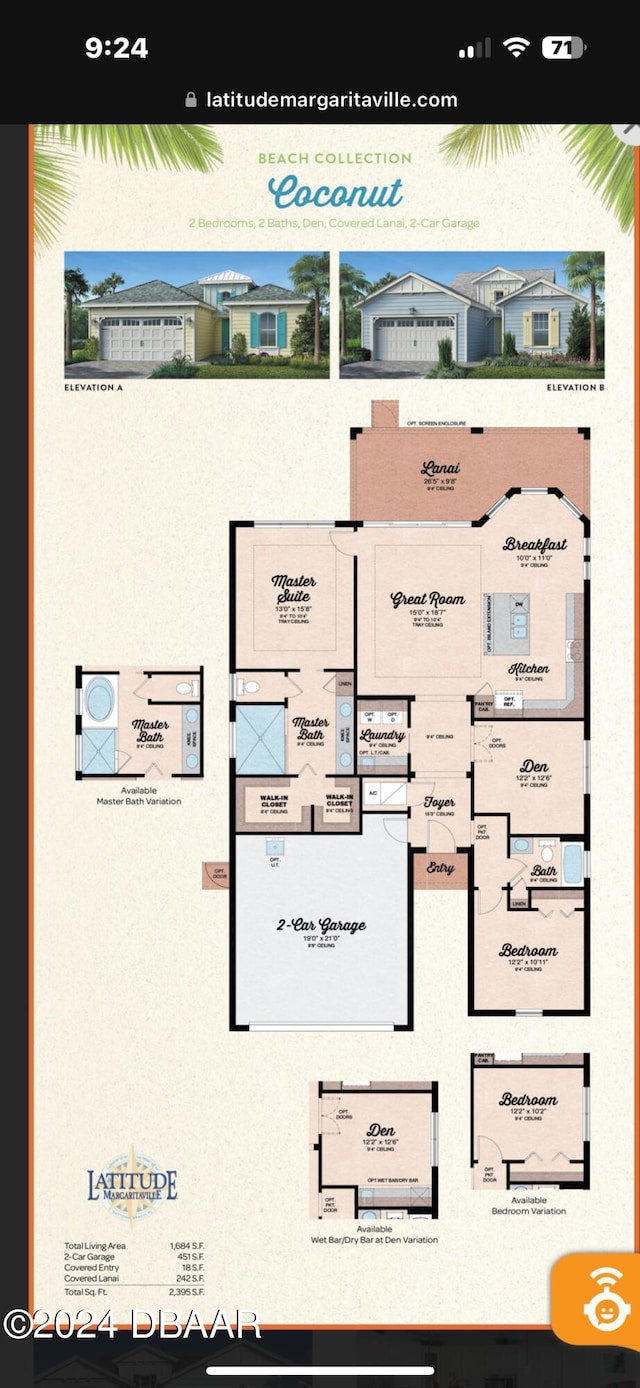 rear view of house featuring a lawn, a sunroom, and ceiling fan