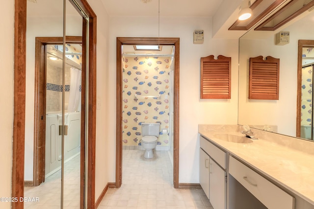 1260 Charter Oaks Cir, Holly Hill, FL 32117 - bathroom with vanity and toilet