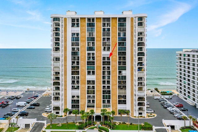 view of property featuring a water view