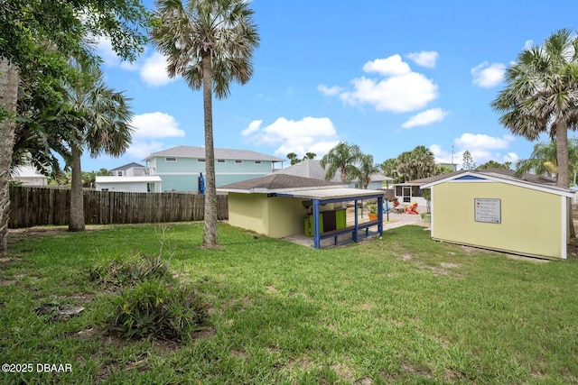 1942 N Daytona Ave, Flagler Beach, FL 32136 - view of yard