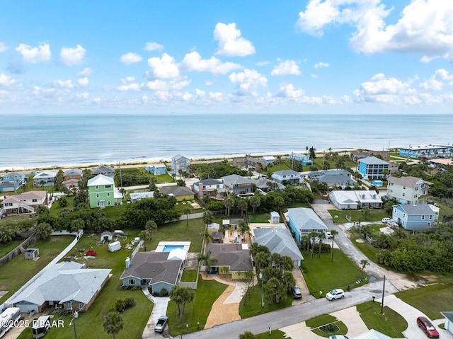 1942 N Daytona Ave, Flagler Beach, FL 32136 - aerial view of residential area with a nearby body of water