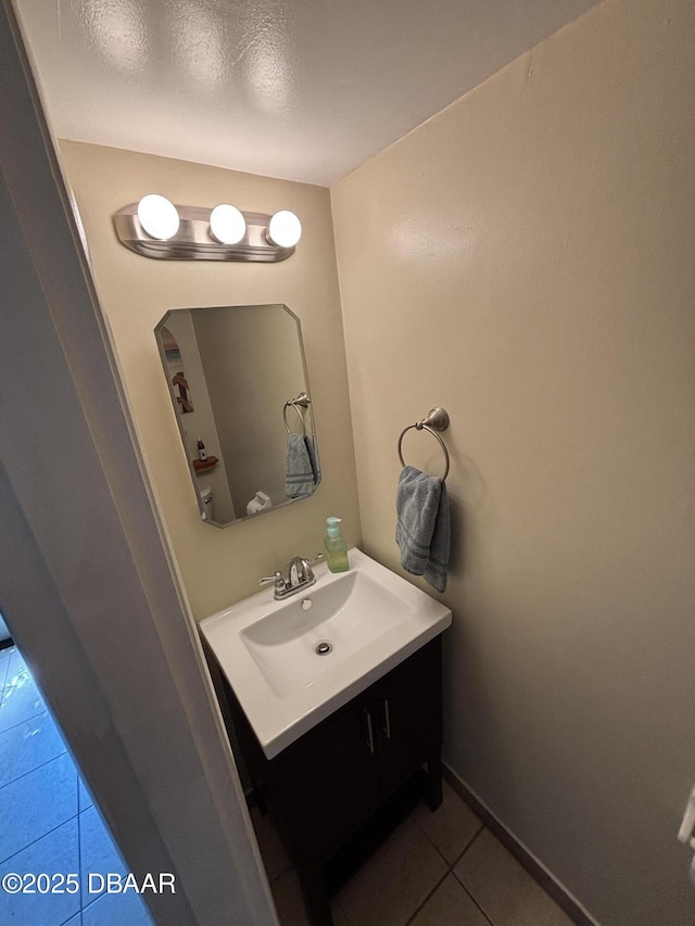 65 Seton Trl Unit 8, Ormond Beach, FL 32176 - bathroom with tile patterned flooring and vanity