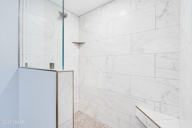 full bath featuring a walk in shower