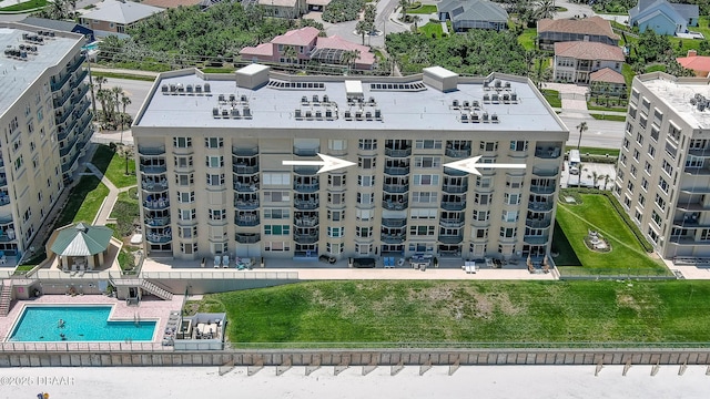 4545 S Atlantic Ave Unit 3604, Ponce Inlet, FL 32127 - aerial view of a pool area and apartment complex