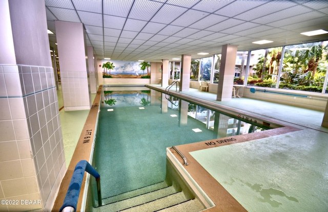 view of pool