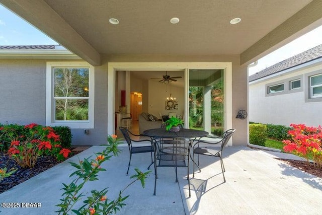 112 Chelsea Place Ave, Ormond Beach, FL 32174 - view of patio / terrace featuring outdoor dining area