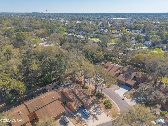 drone / aerial view featuring a residential view