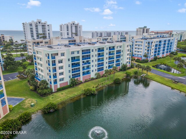 5300 S Atlantic Ave Unit 15-403, New Smyrna Beach, FL 32169 - bird's eye view of a nearby body of water and apartment complex / building