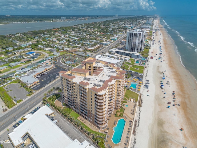 2515 S Atlantic Ave Unit 703, Daytona Beach, FL 32118 - aerial view of expansive coastline and a pool area
