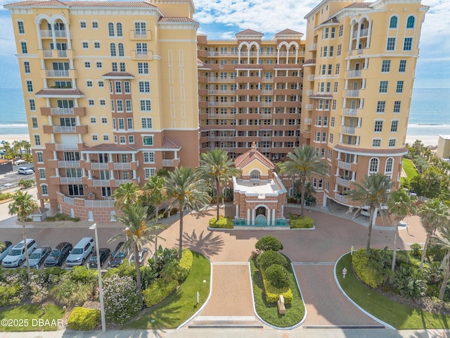 2515 S Atlantic Ave Unit 703, Daytona Beach, FL 32118 - view of apartment building / complex with a water view