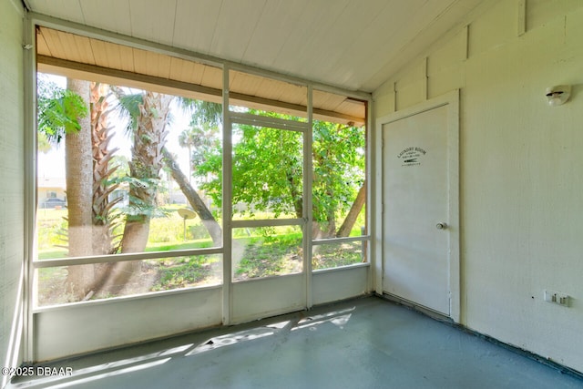 188 W Sandalwood Ct, Daytona Beach, FL 32119 - unfurnished sunroom with a wealth of natural light