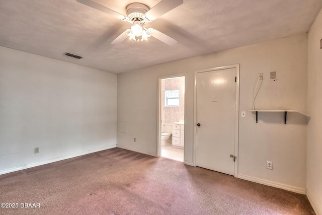 16 Red Maple Cir, Ormond Beach, FL 32174 - carpeted spare room featuring ceiling fan, baseboards, and visible vents