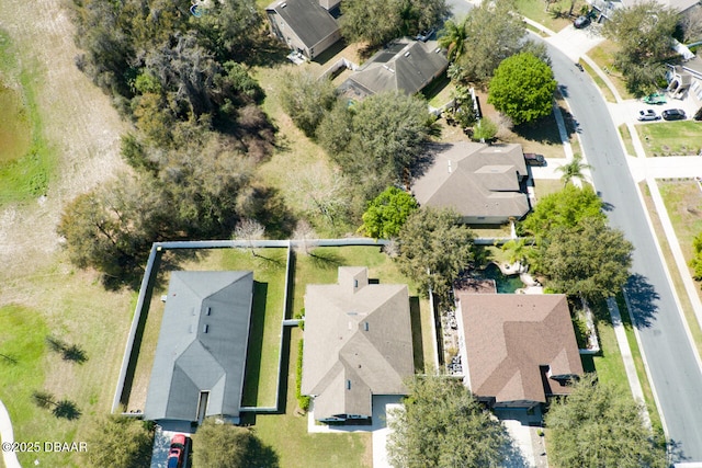 birds eye view of property featuring a residential view