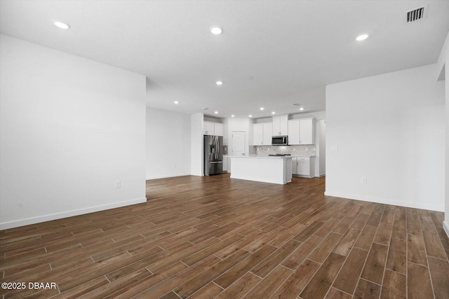 view of unfurnished living room