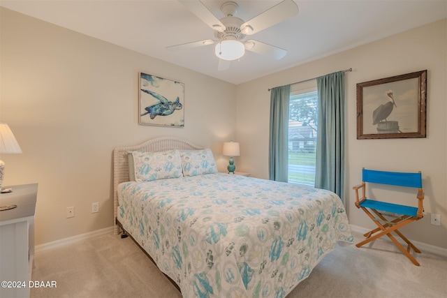 682 Middlebury Loop, New Smyrna Beach, FL 32168 - bedroom featuring carpet flooring and a ceiling fan