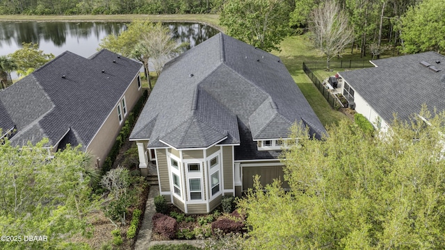 408 Chelsea Place Ave, Ormond Beach, FL 32174 - drone / aerial view featuring a water view