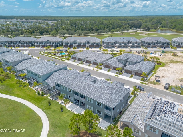 3066 Isles Way, New Smyrna Beach, FL 32168 - aerial view of residential area featuring a large body of water
