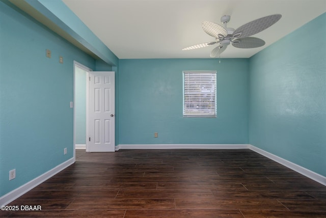 38 Lorillard Pl, Ormond Beach, FL 32174 - unfurnished room featuring ceiling fan and wood finished floors