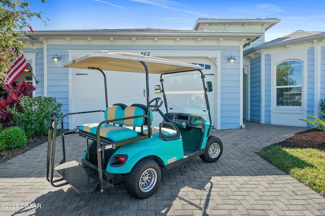 view of car parking featuring driveway