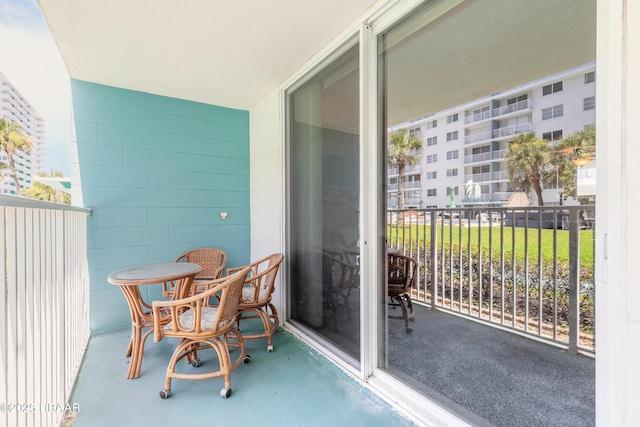 2727 N Atlantic Ave Unit 107, Daytona Beach, FL 32118 - view of balcony