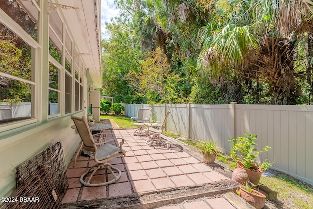 view of patio / terrace