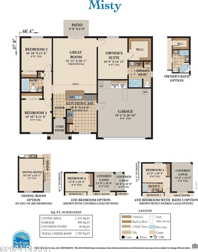 8 White Rock Pl, Palm Coast, FL 32164 - property floor plan