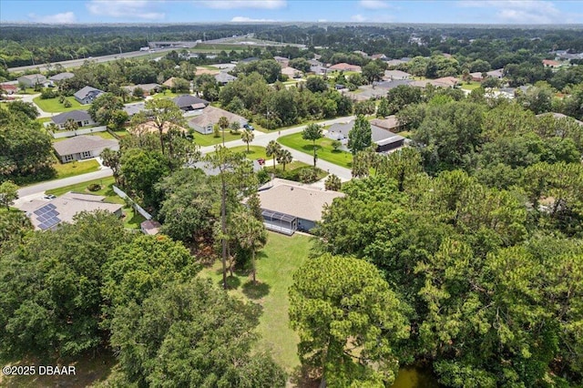 49 Ludlow Ln W W, Unit W, Palm Coast, FL 32137 - aerial view of property and surrounding area featuring nearby suburban area