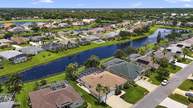 2141 Springwater Ln, Port Orange, FL 32128 - aerial perspective of suburban area featuring a nearby body of water