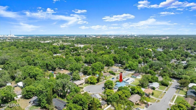aerial view