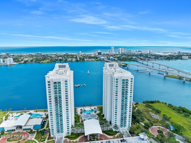 231 Riverside Dr Unit 1903-1, Daytona Beach, FL 32117 - view of urban area featuring a large body of water and a notable bridge