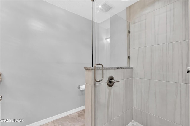 2 Bulows Lndg, Flagler Beach, FL 32136 - full bath with a shower stall and baseboards