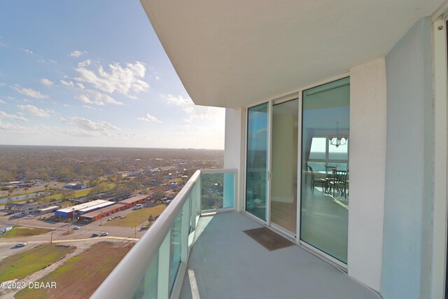 231 Riverside Dr Unit 2409, Holly Hill, FL 32117 - view of balcony
