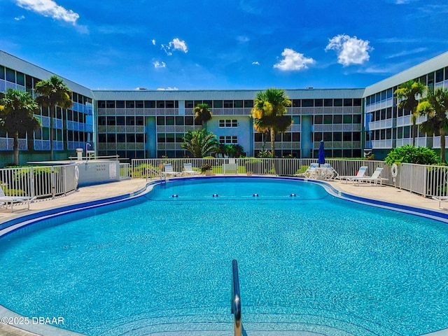 view of pool